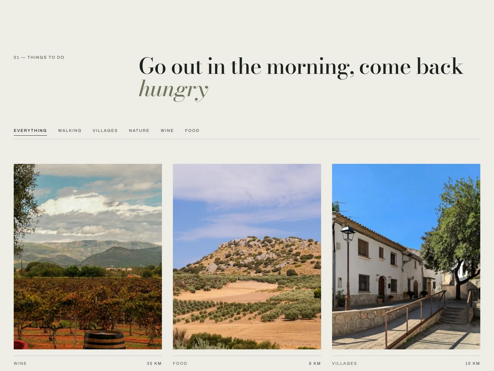 Around here · things to do with filters