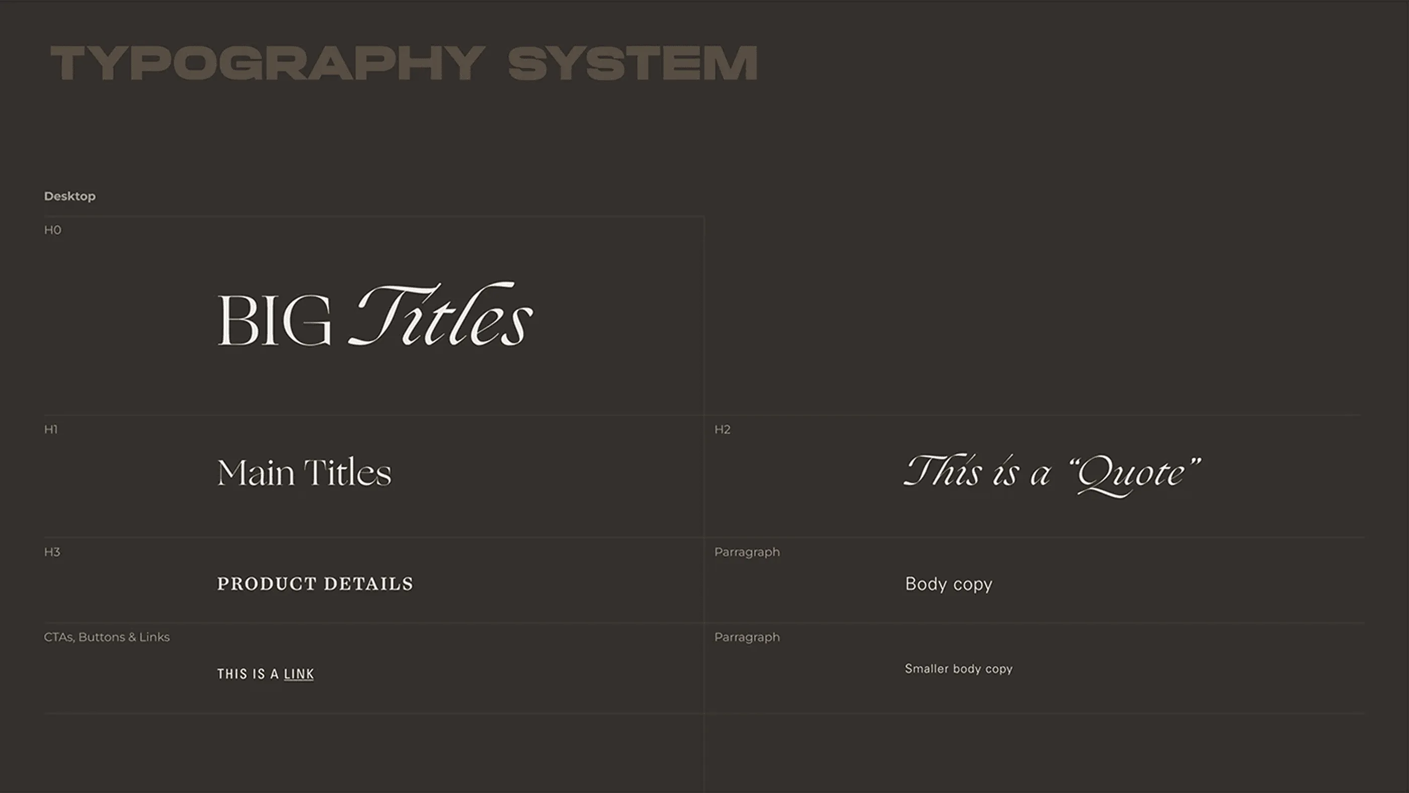Teso La Monja typography system: display serif, italic and small caps